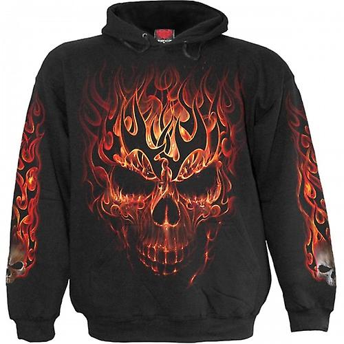 Spiral Direct Childrens/Kids Skull Blast Drawstring Hoodie