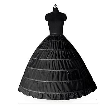 chinese dress ladies Fluffy Black Petticoat Small
