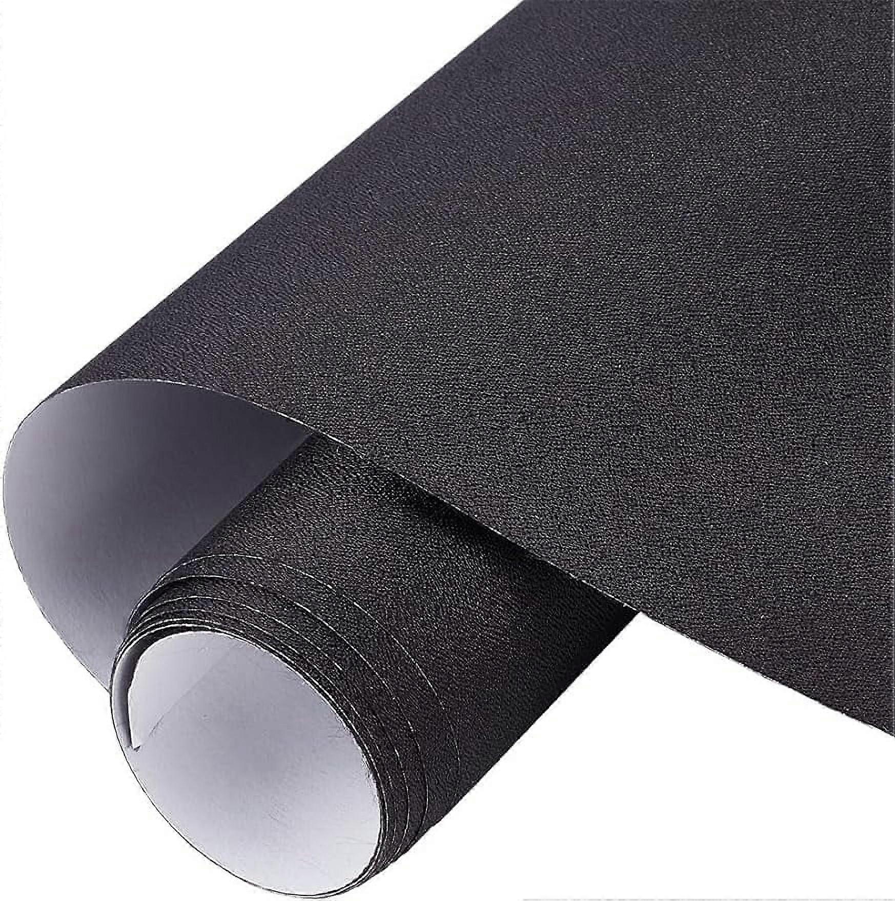Black Book Binding Cloth Bookcover Fabric Surface with Paper Backed Nylon Fabric