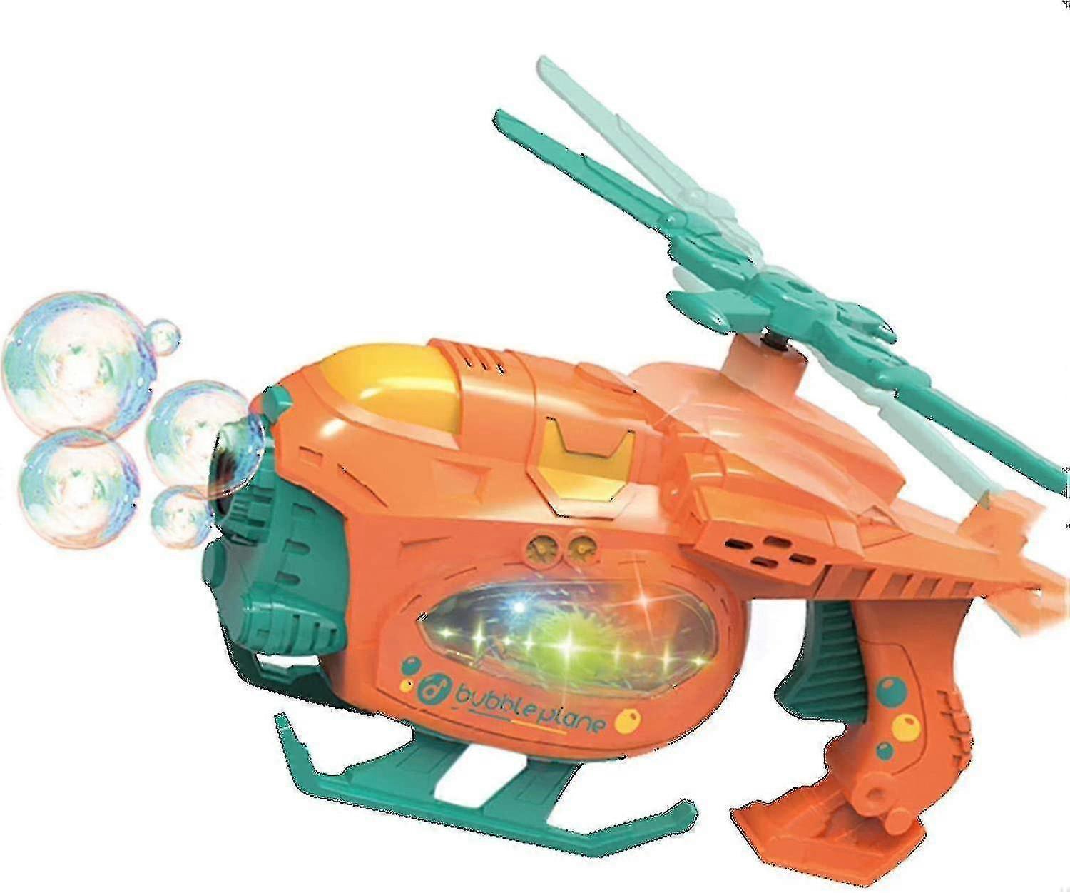 Elicopter bubble Machine cu sunete Bubu și lumini led-uri, bubble automată de luare a mașinii creative