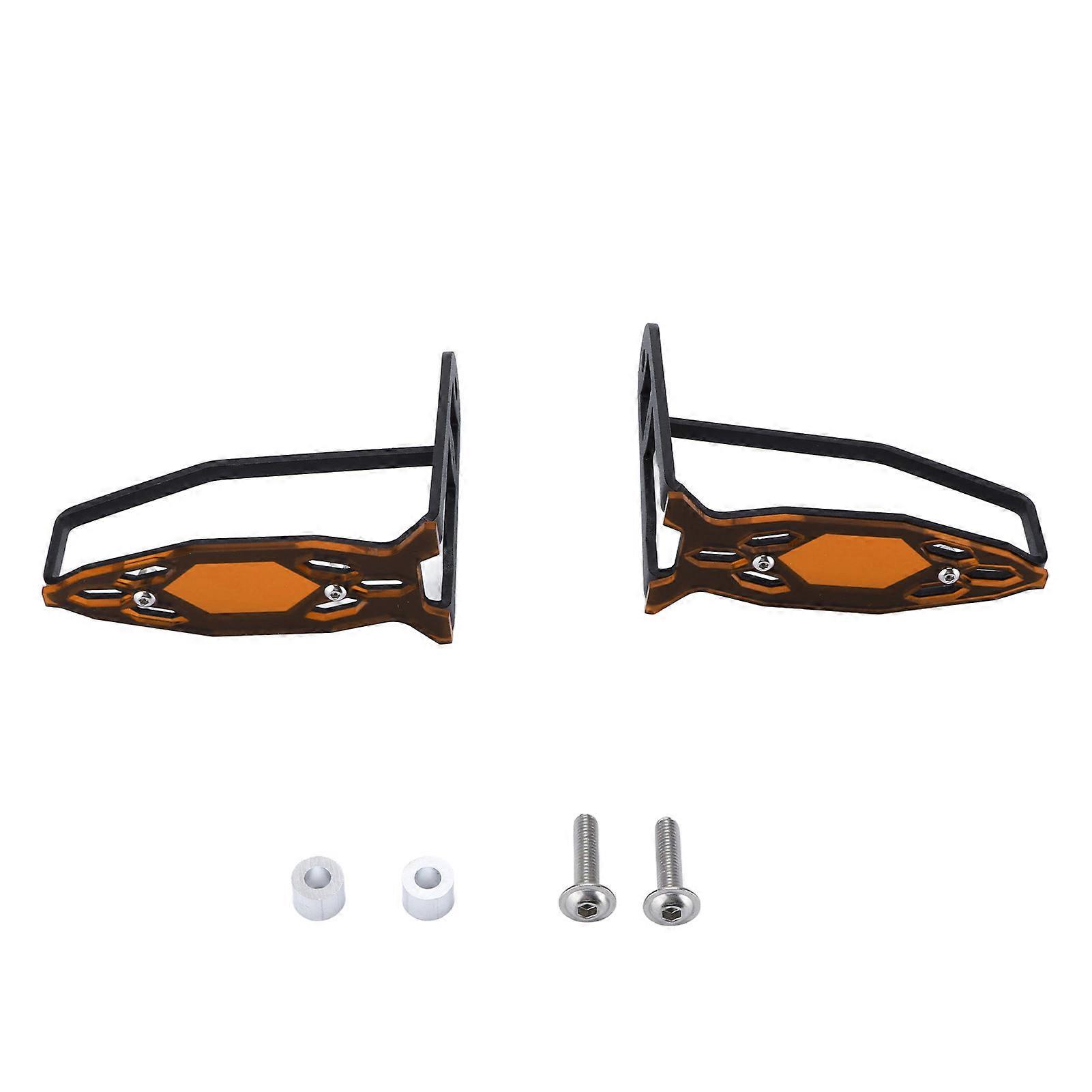 2 Pcs Motorcycle Turn Signal Lamp Protector Motorcycle Refitting Replacement For R1200gs R1250gs Adv Red Front