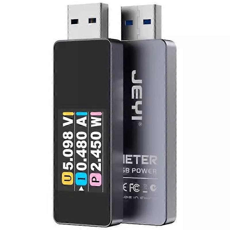 JEYI USB 3.2 Tester 5-30V 3A Voltage Current 10G Transfer Power Tester Multimeter Voltmeter
