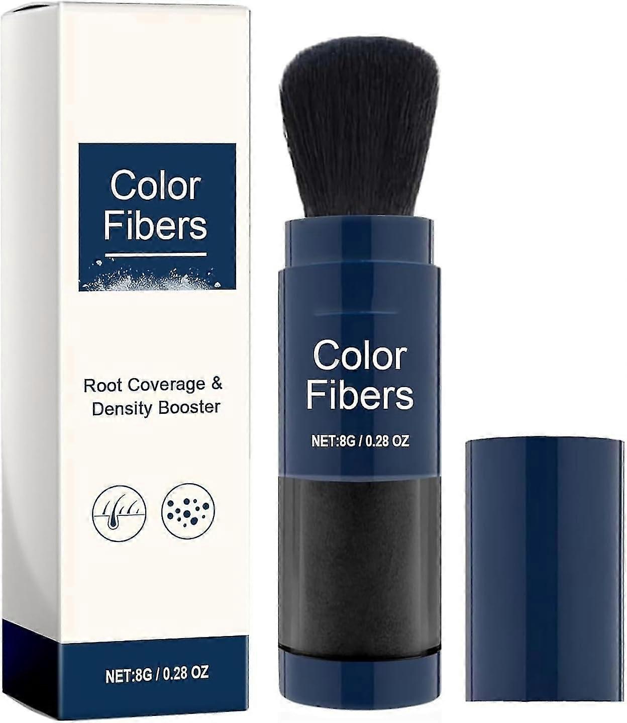 Supersize Color Fibers With Refill Set Temporary Hair Color For Root Touchup With Hair Thickening Fibers