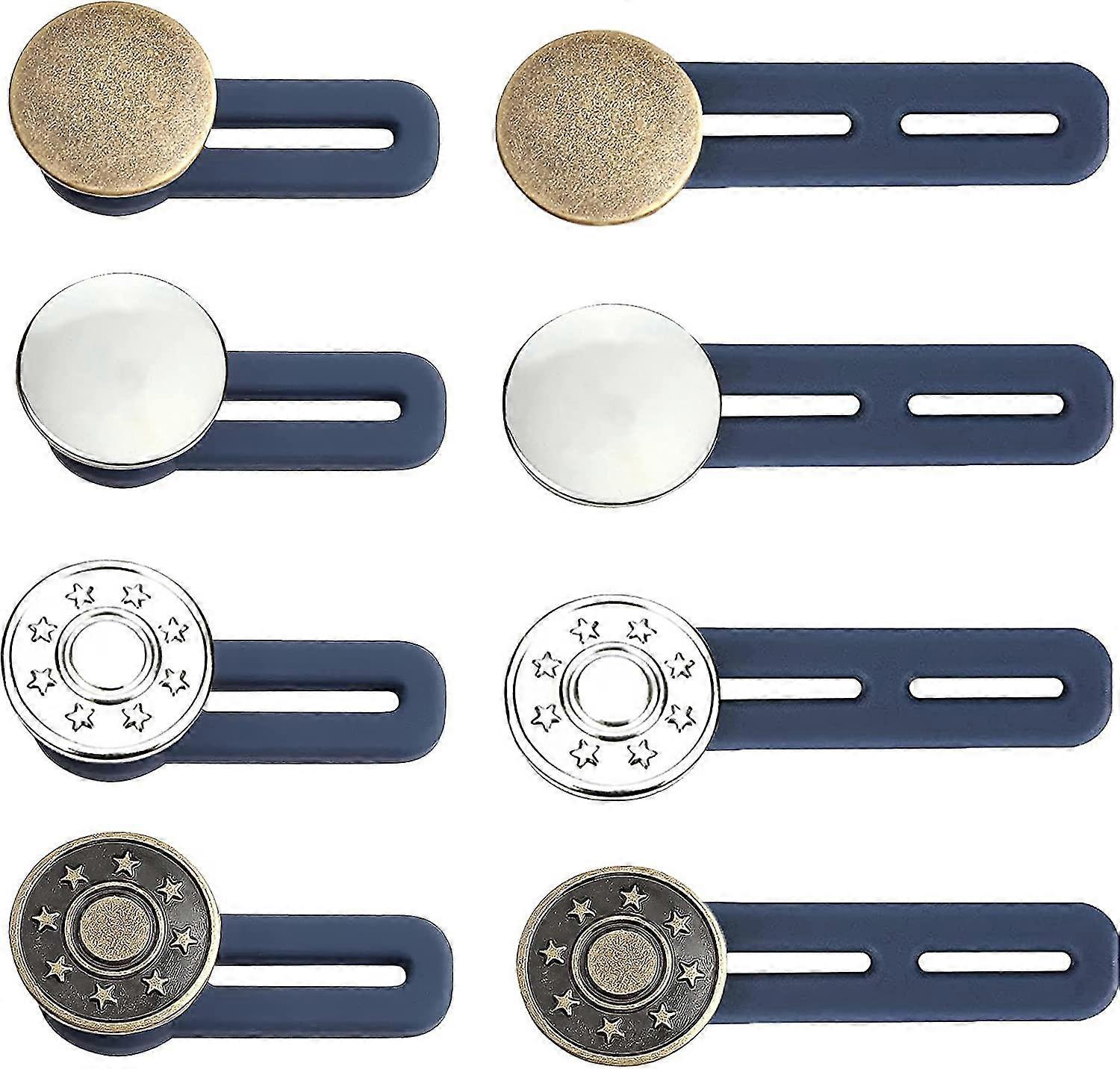 Button Extender per Jeans Elastico in vita Extender Pantaloni Button Extender Vita Extender Per Pantaloni Per Donne Uomini Donne incinte