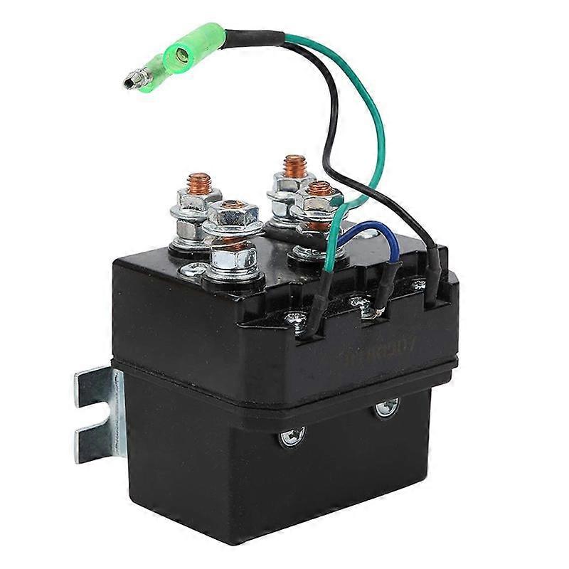 Winch Solenoid, Winch Solenoid 12V for 15005000Lb Winches ATV UTV Winch Contactor Solenoid Relay Winch Solenoid