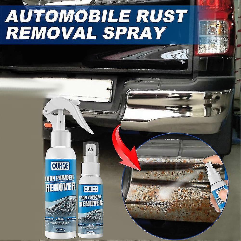 1-3pcs Iron Powder Remover Car Rust Removal Spray Rustout Instant ...