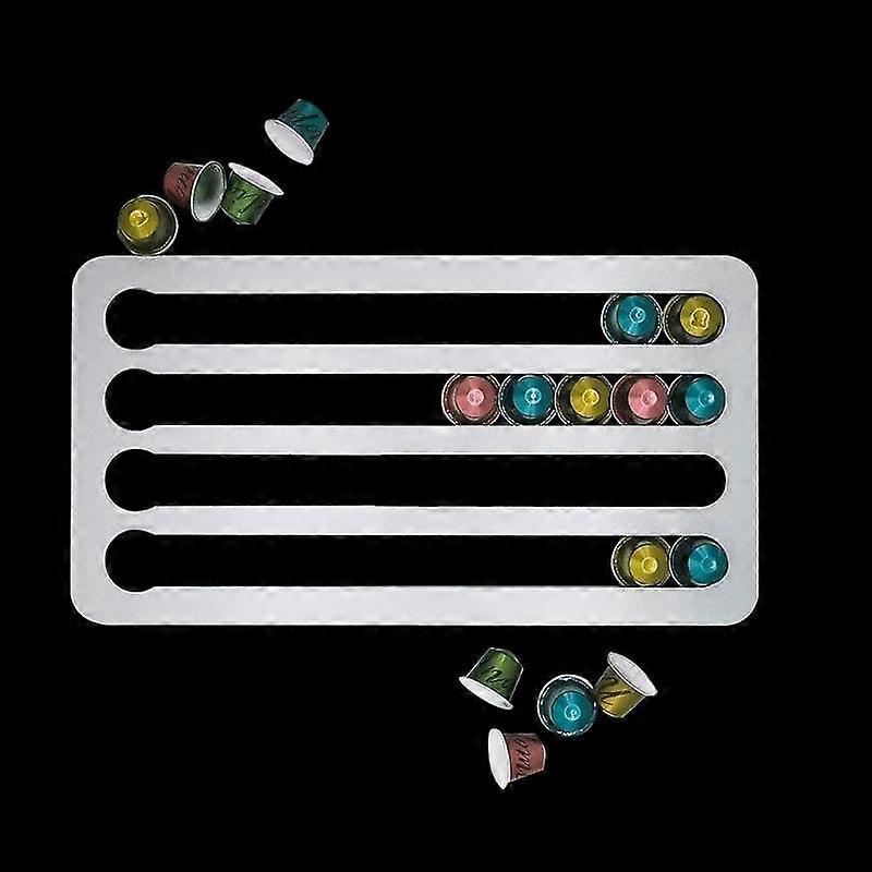 Barsinfi 2021 New Nespresso Coffee Capsule Rack Holder Swivel Coffee Pod Tower Rotatable Coffee Pod Storage Rack for Nespresso