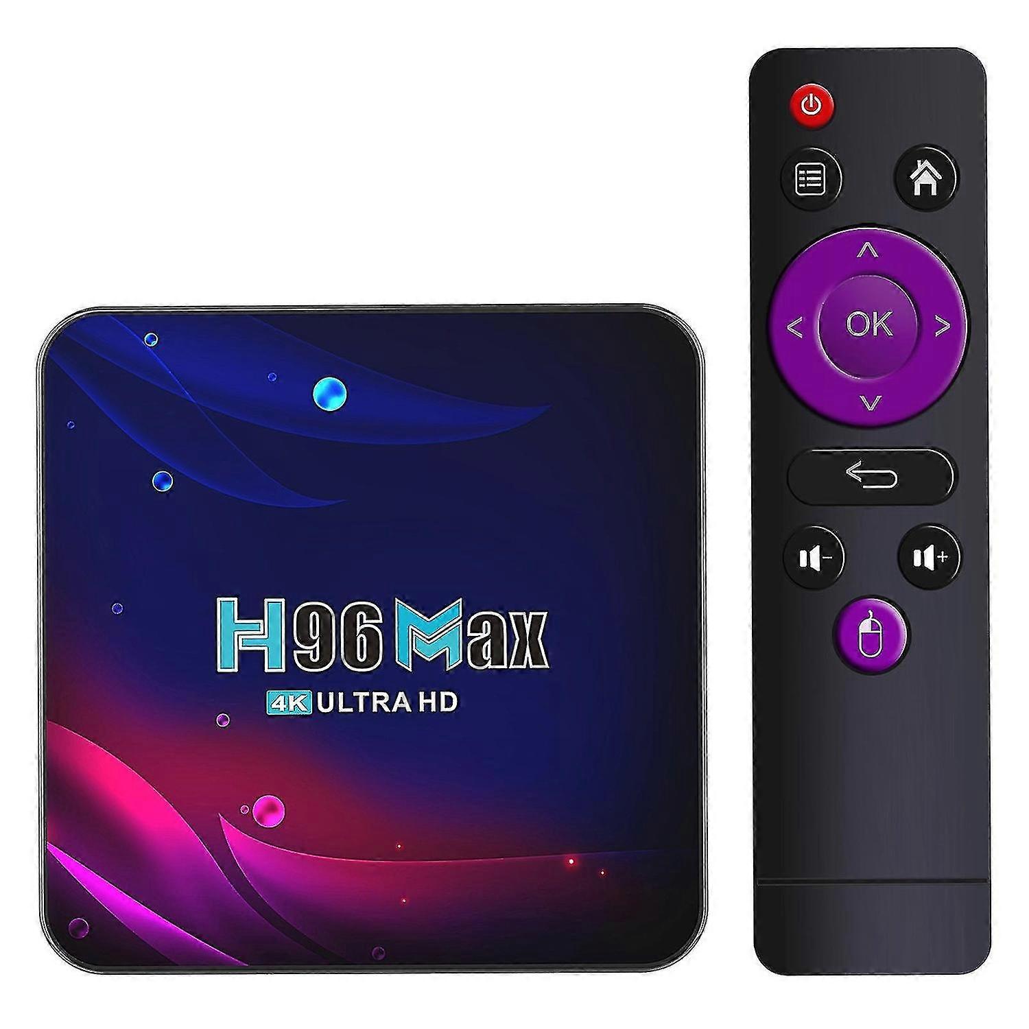 Digital Wifi Smart Stb Wifi Media Player Hd Resolution Device 4 + 32 EU Plug