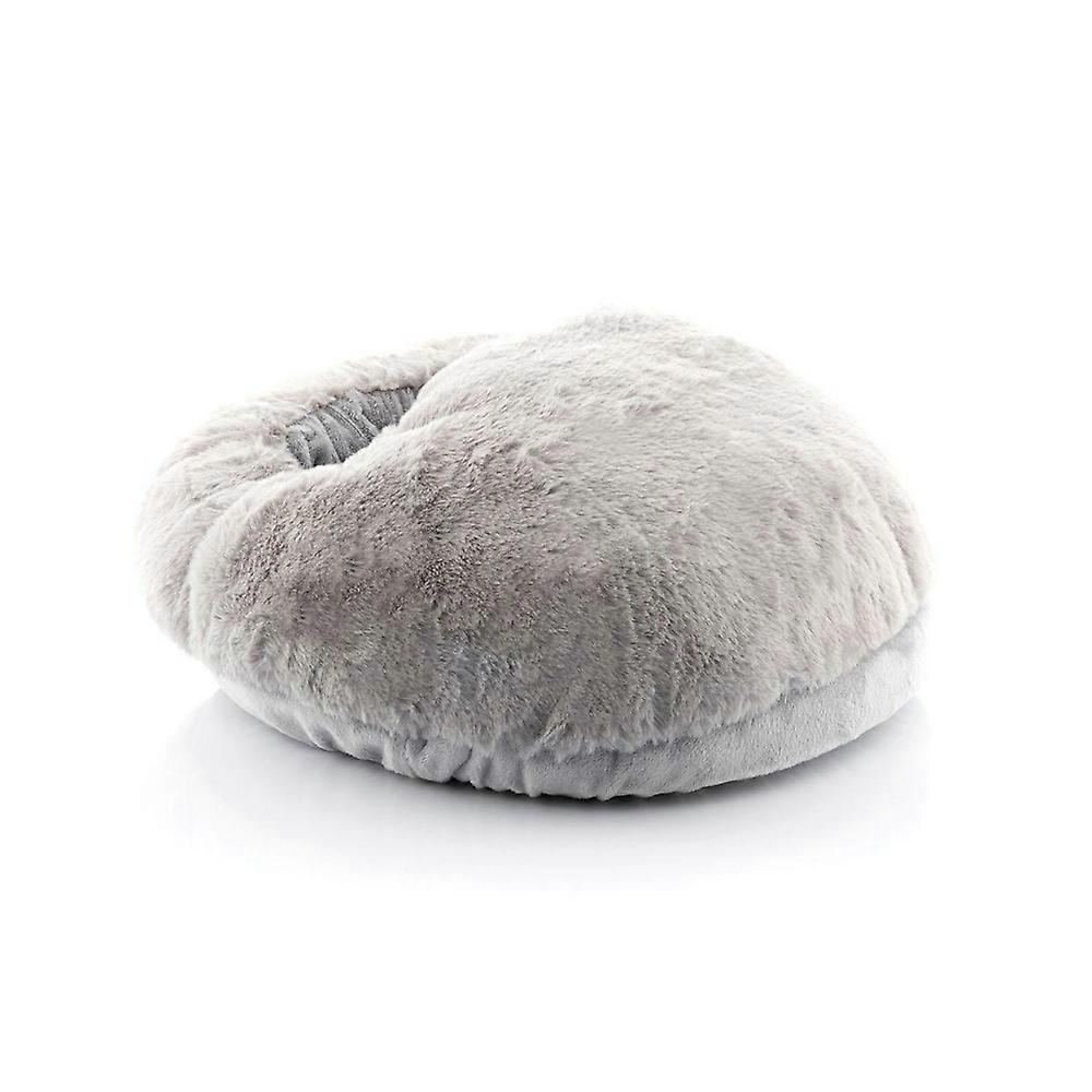 "Fotvarmer-sølvgrå [langt hår]-USB-stil"