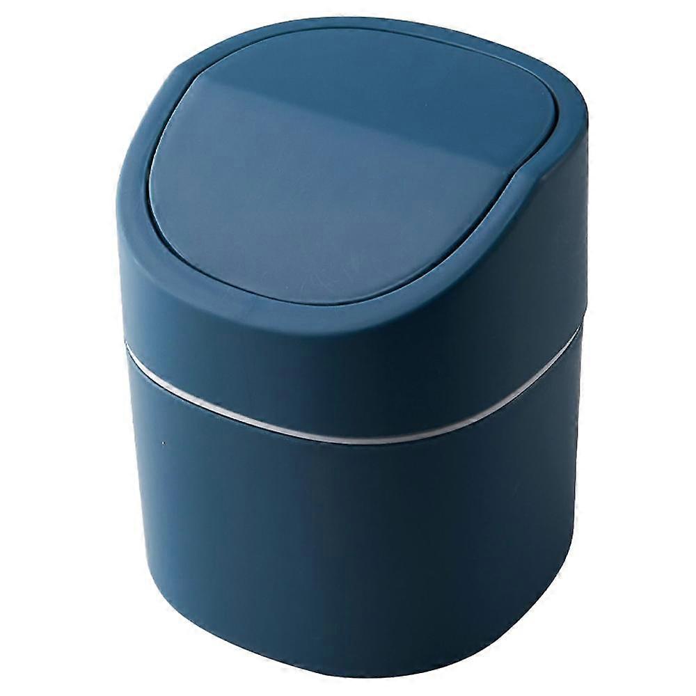Desktop, Tabletop or Coffee Table  Mini Trash Can with Lid - Wastebasket for Bathroom Vanity