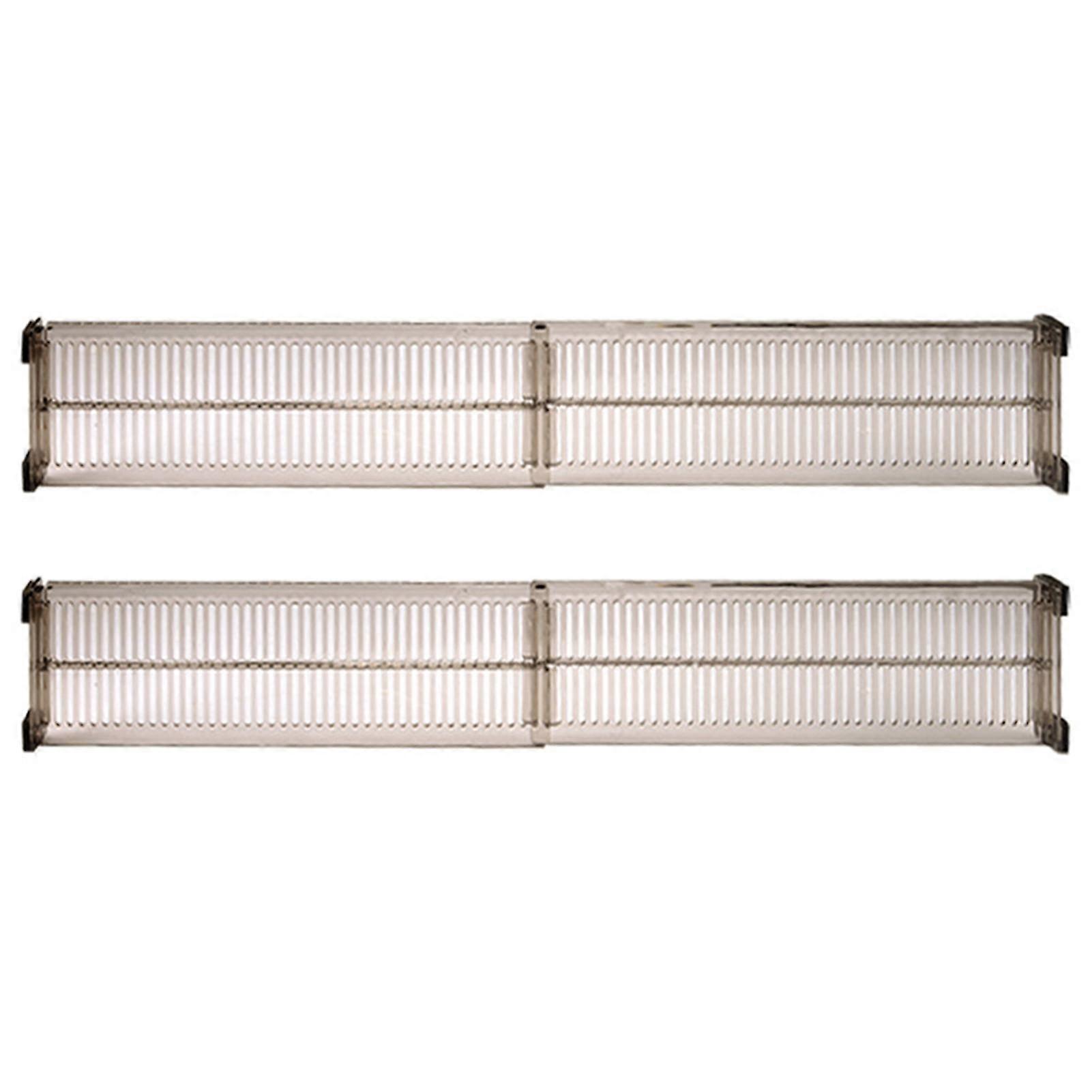 Transparent Plastic Drawers Separators Set Adjustables Drawer Storage Partition For Home Kitchen Closet