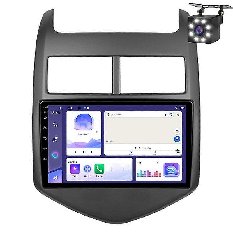 Car Radio Multimedia For Chevrolet Aveo 2 2011 - 2015 Video Player Carplay GPS