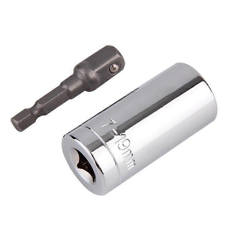 Universal Torque Wrench 7-19mm Socket Head Multifunctional Universal Sleeve