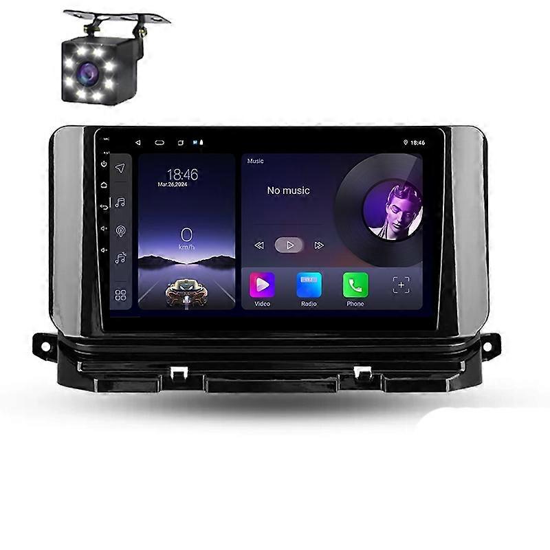 For Skoda Octavia 4 A8 2019-2021 Car Multimedia Radio Wireless Carplay Navigation Auto GPS