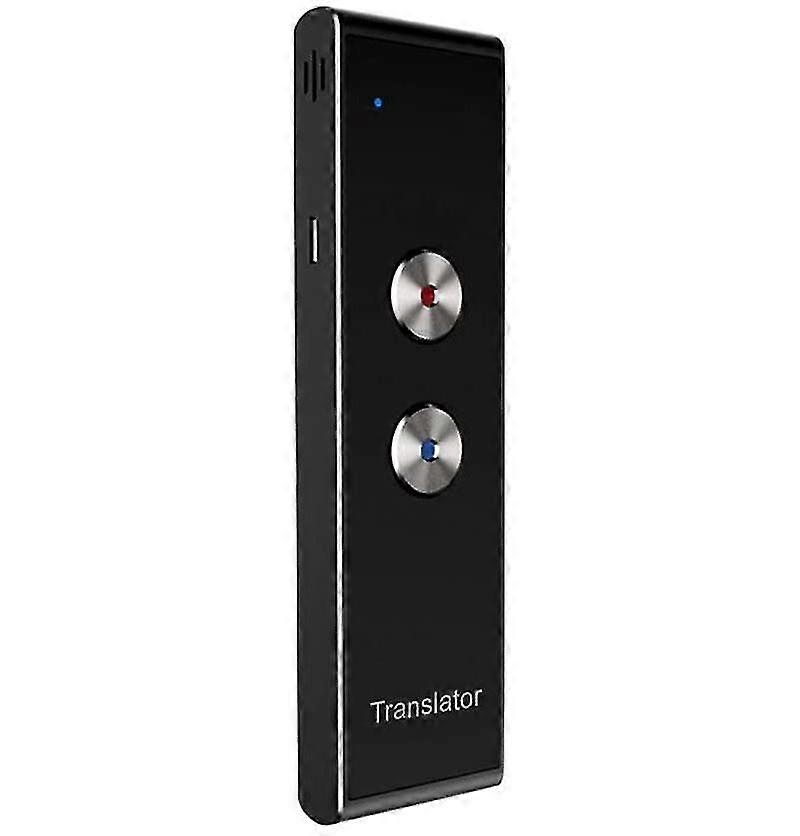 Intelligent Intelligent Voice Translator Simultaneous Translator Real-time Black