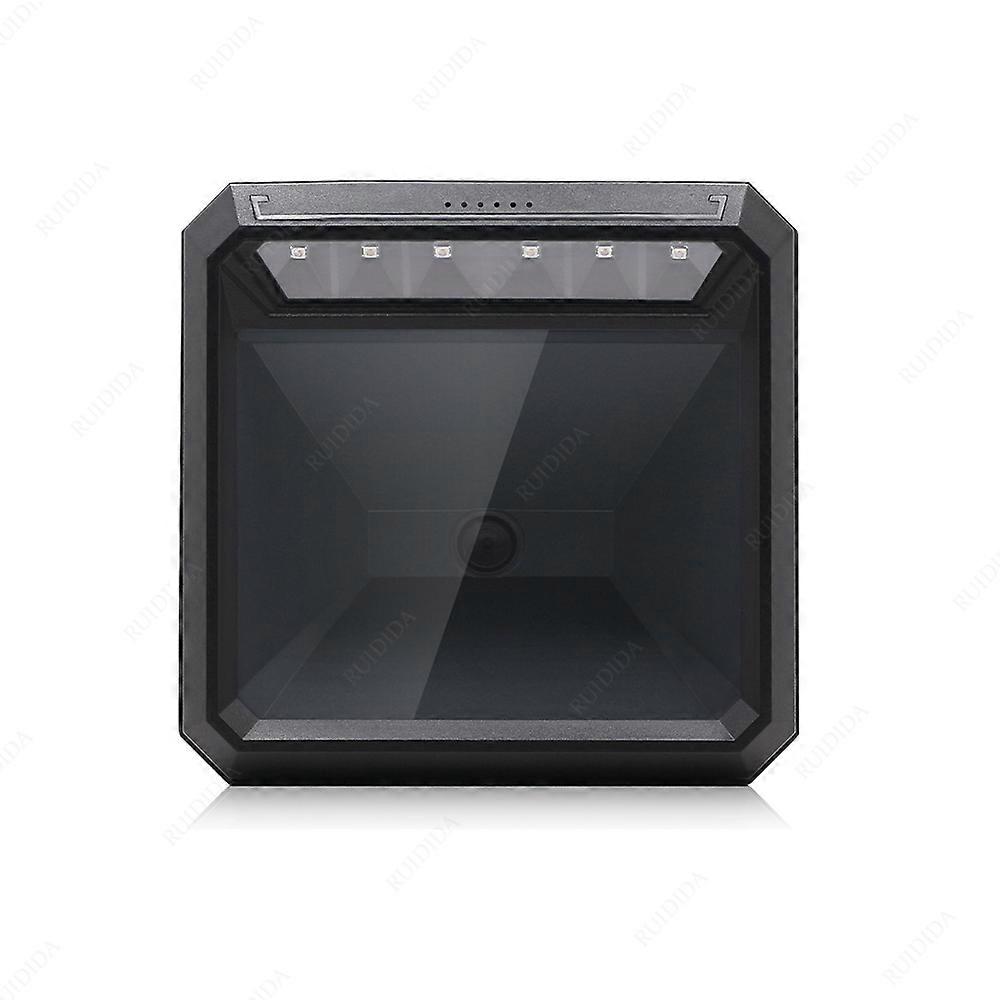 Escáner de código de barras 2D Escritorio completo Detección automática Lector de matriz de datos Supermercado usb Lector de código de barras 1D 2D Código QR