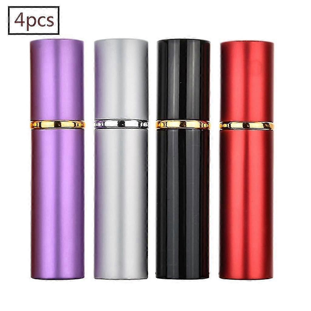 4pcs 10ml Perfume Atomizers, Refillable Perfume Atomizers Travel Portable Atomizers