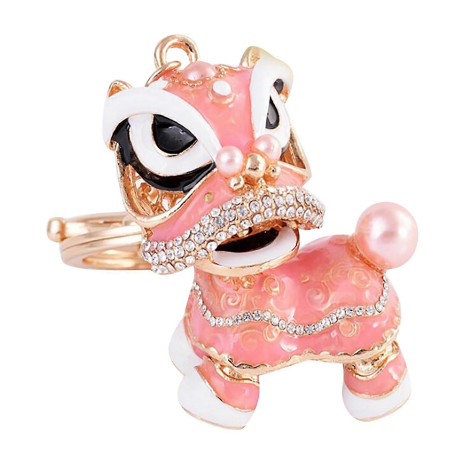 クリエイティブキリンアクセサリーダンス合金キーチェーンレトロペンダントダンスCa