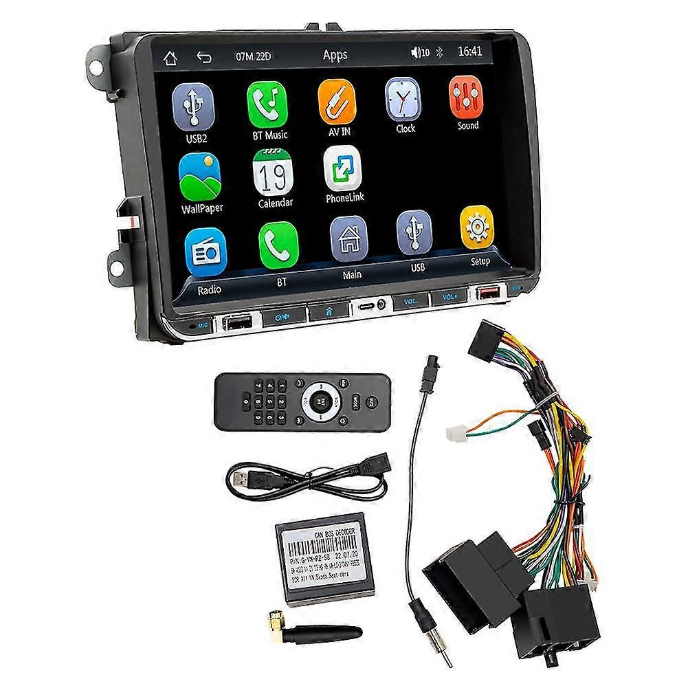 2 Din 9inch Carplay Radio Auto Stereo Bluetooth MP5 Player Android-Auto Tf USB Fm Empfänger 2usb Char