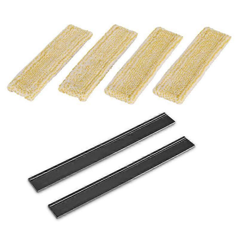 For Wv2 Wv5 2.633-130.0 Microfiber Mop Scraper Set Replacement Accessory Dust Removal