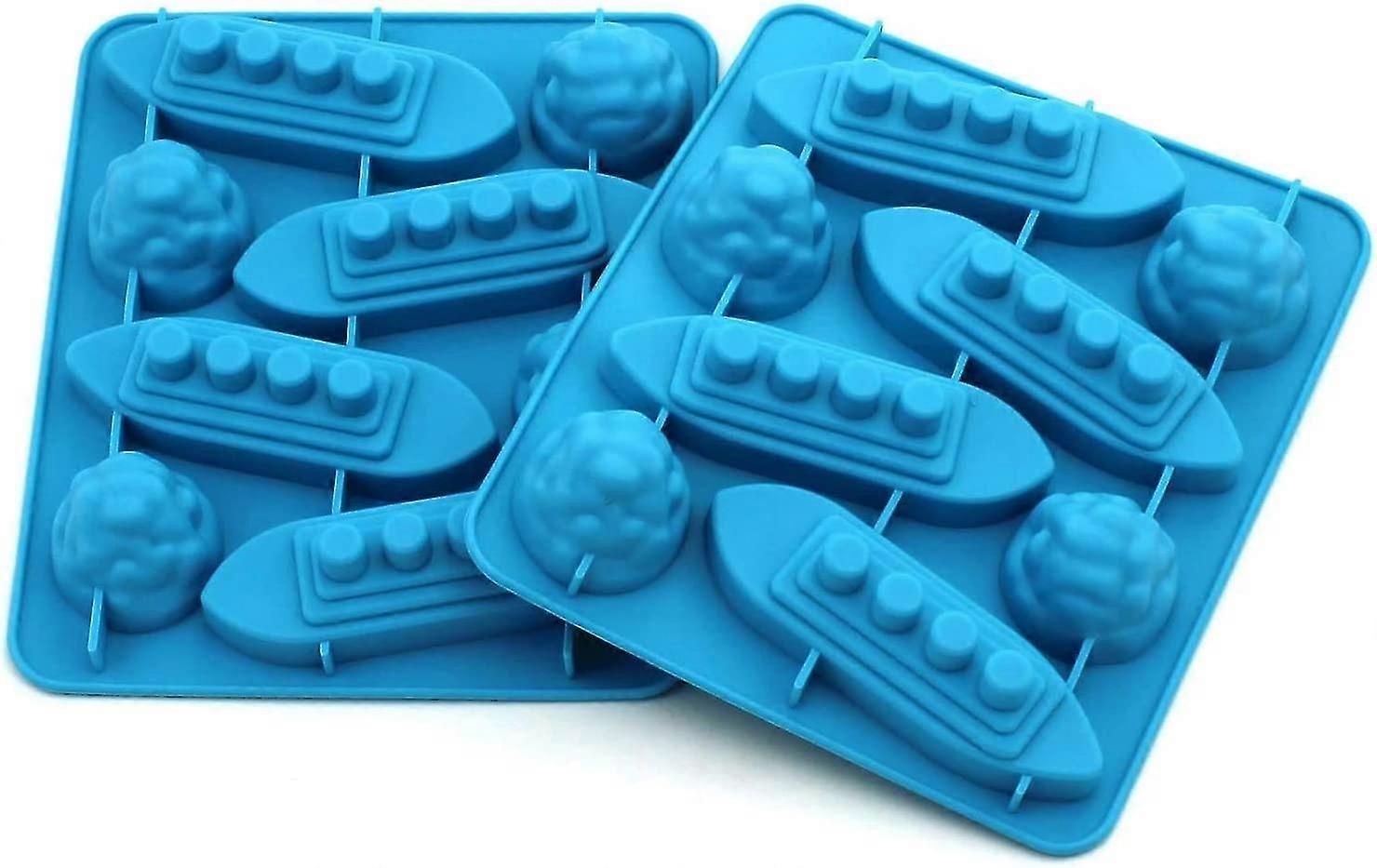 Titanic Ice Cube Trays, In Flexible Silicone, For Parties, Cold Drinks, Coc
