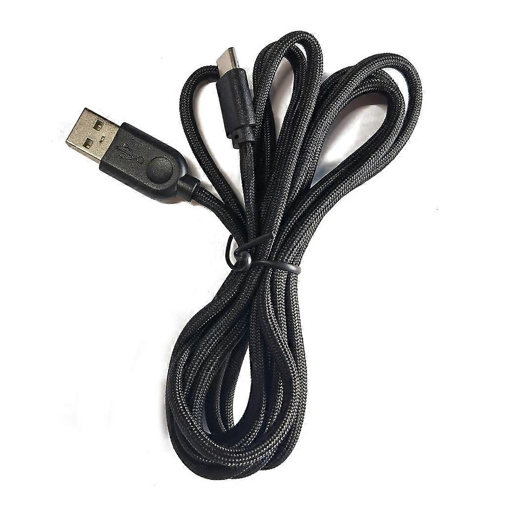 Usb-C Type-C Mouse Cable Line linha de fio de nylon macio para Ninjutso Sora 1.8-2M