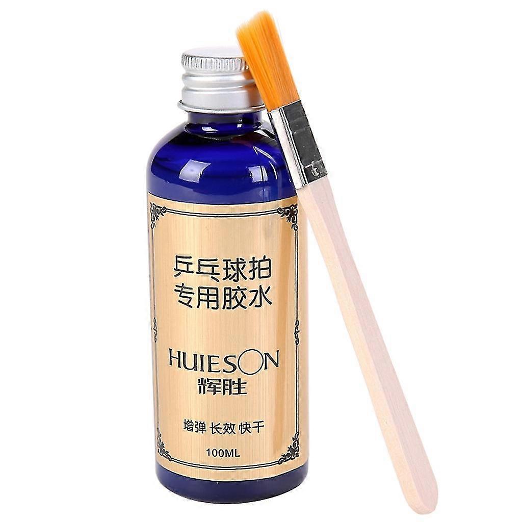 Table Tennis Glue Speed Liquid Super Pingpong Racket Rubber with Special Brush