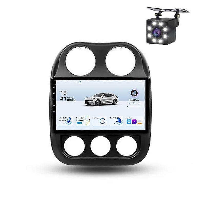 Car Radio Android For Jeep Compass 1 MK 2009 - 2015 Auto Multimedia Player GPS
