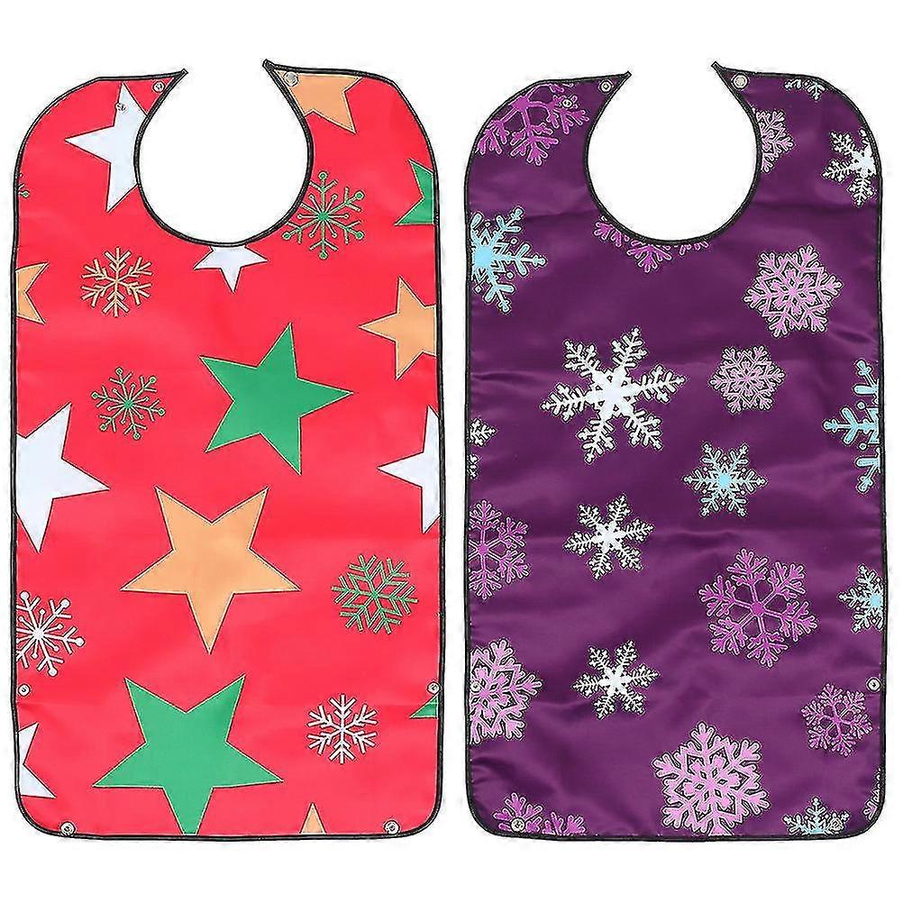 2st Jul Vuxen Haklapp Dekorativ Vuxen Haklapp Äldre Äta Haklapp Seniorer Haklapp Justerbar rem Haklapp