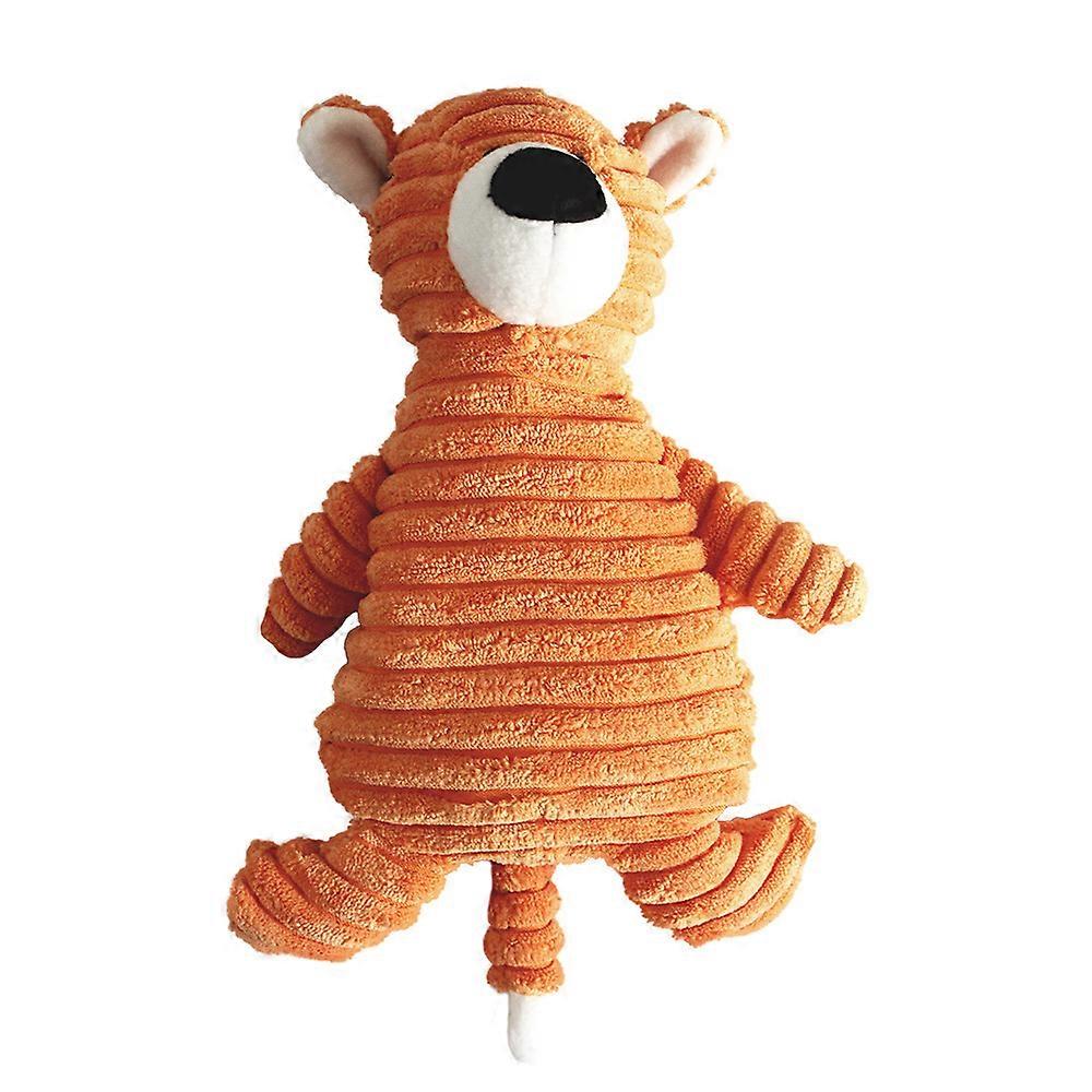 Pet Plush Toys Squeaky Interactive Chew Animal Style Sheep Duck Pig Bunny Monkey Fox Elephant Cow Mouse Shape For Dog Cat