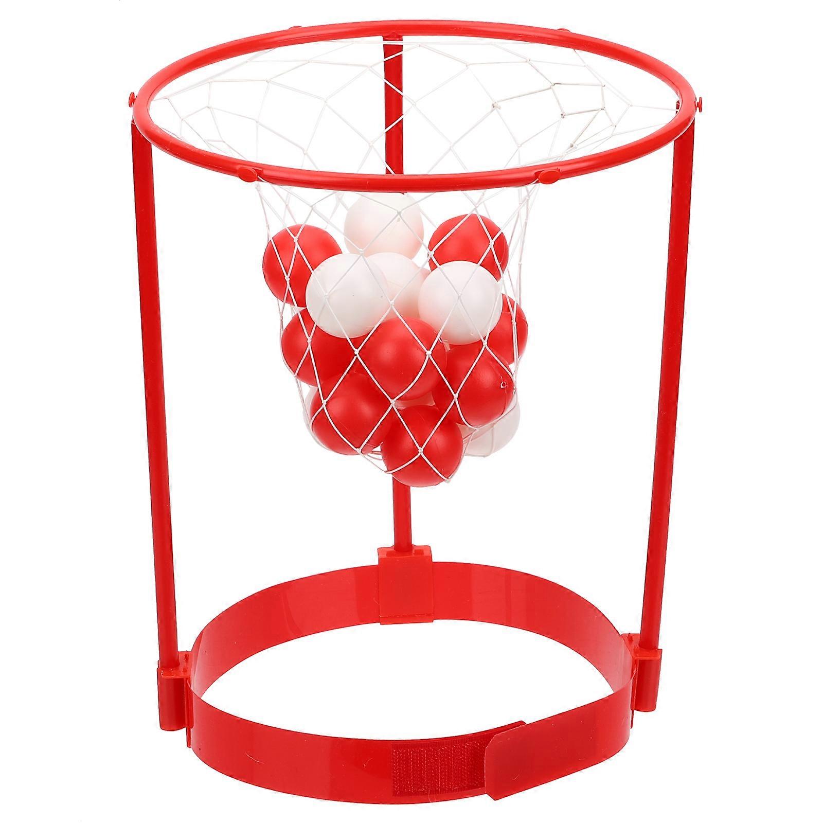 1 Set of Moving Basketball Frame Toys Children Indoor Throwing Plaything Prank Toy