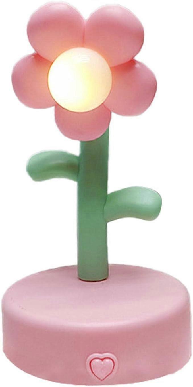 Cute Flower Table Night Lamp Table Lamp Decorative Lamp Creative Atmosphere Night Light