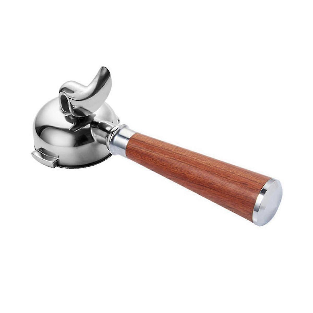 58mm Single Spout Split Coffee Portafilter Filter Holder For Expobar E61 Brewing Head Replacement B