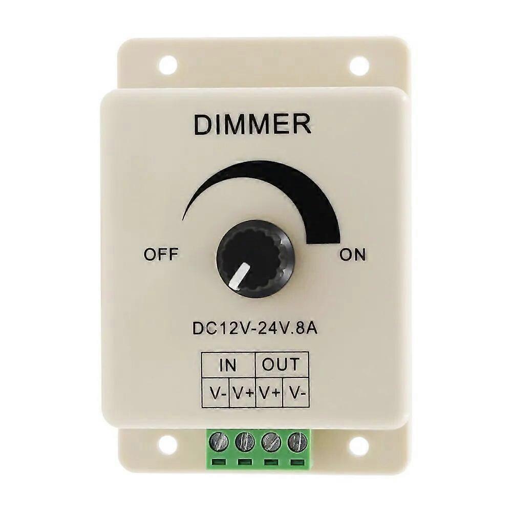 Voltage Regulator DC-DC Voltage Stabilizer 8A Power Supply Adjustable Speed Controller DC 12V LED Dimmer 12 V