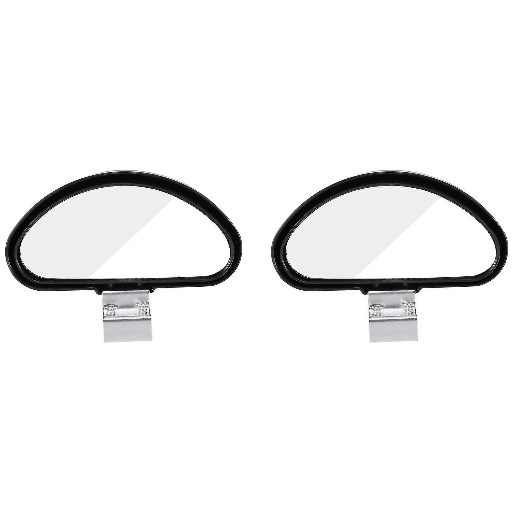 2 X Dead Angles Mirrors Adjustable Wide Angle for Car Van Towing