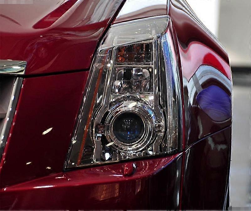 キャデラックCTS CTS-Vクーペ2008-2015フロントヘッドライトカバーヘッドライトシェル透明ライトシェードライトシェルガラスレンズマスク用