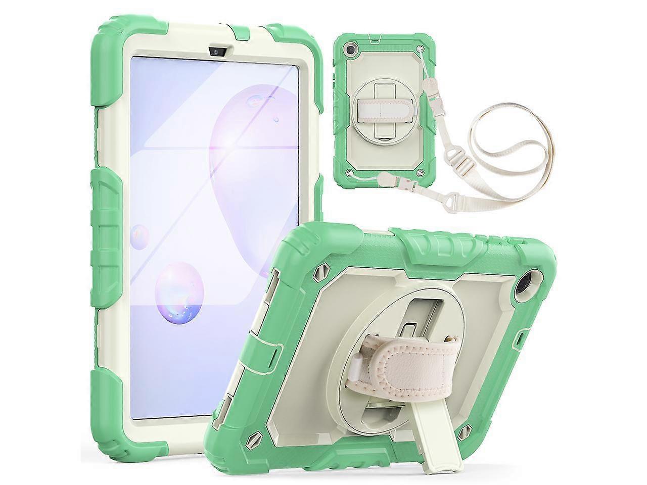 Samsung Galaxy Tab A 8.4 2020 Case with Screen Protector Model SM-T307 / SM-T307U with Pen Holder | Hard Durable Rugged Protective Cover with Handle S