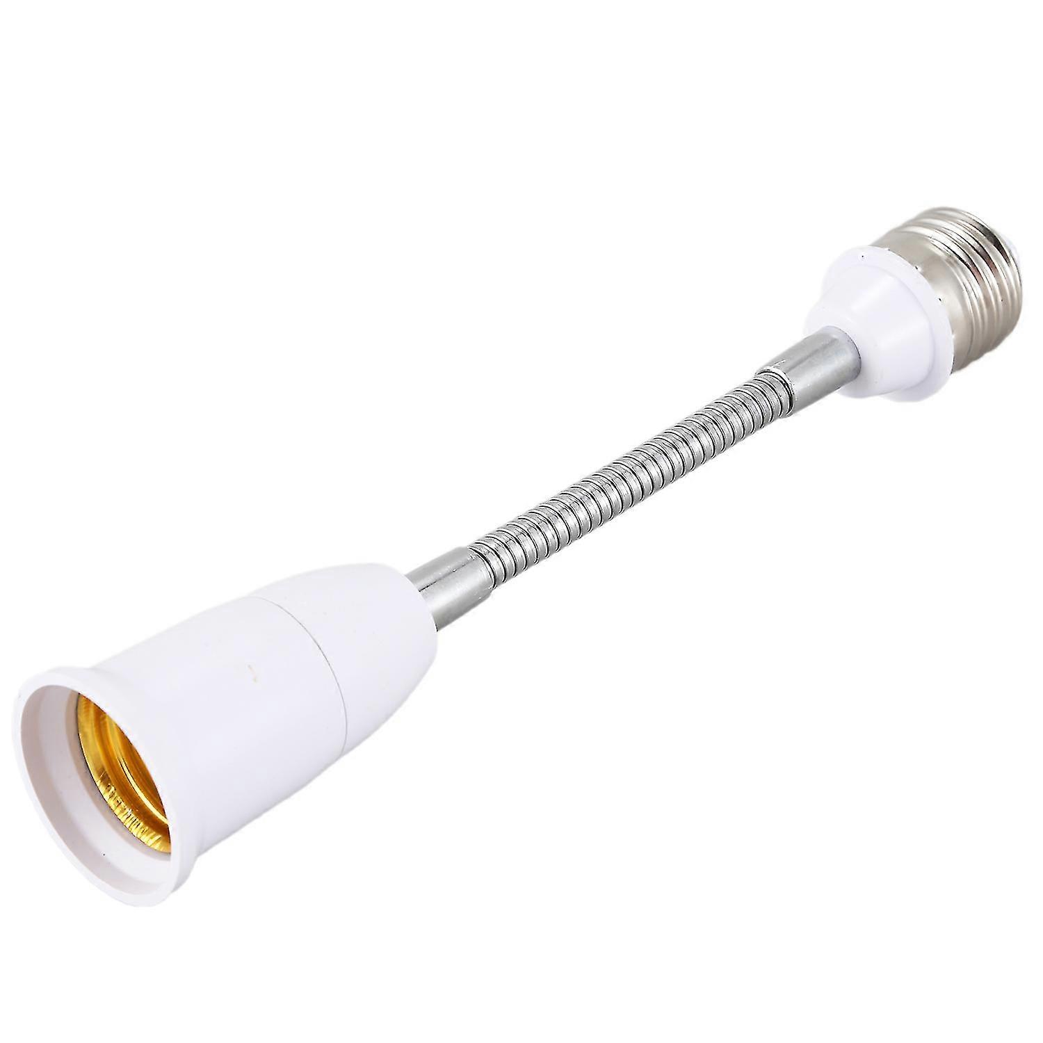 E26 Socket Light Lamp Bulb Flexible Extension Converter 18cm Long