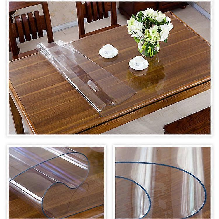 Pvc Table Protector Table Cover/protector Transparent Made To Measure