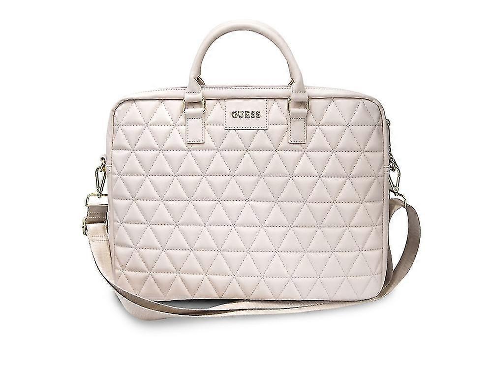 Saco do portátil para 16 'laptop acolchoado, rosa