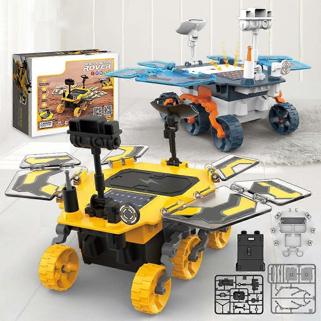 Robot Rover Toy Solar Mars Rover Robot Mars Rover Toy Solar Panel Robotic Toy DIY ...