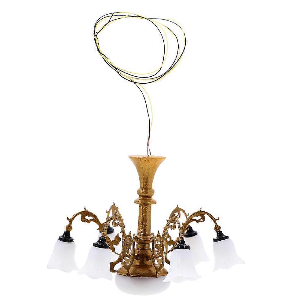 Miniature Model Chandelier Tiny House Ceiling Lamp Sand Table Ceiling Light Model