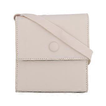 Simple PU Leather Handbags Girls Casual Square Chain Messenger Crossbody Purse Shoulder Bag for Women Girls (Beige)