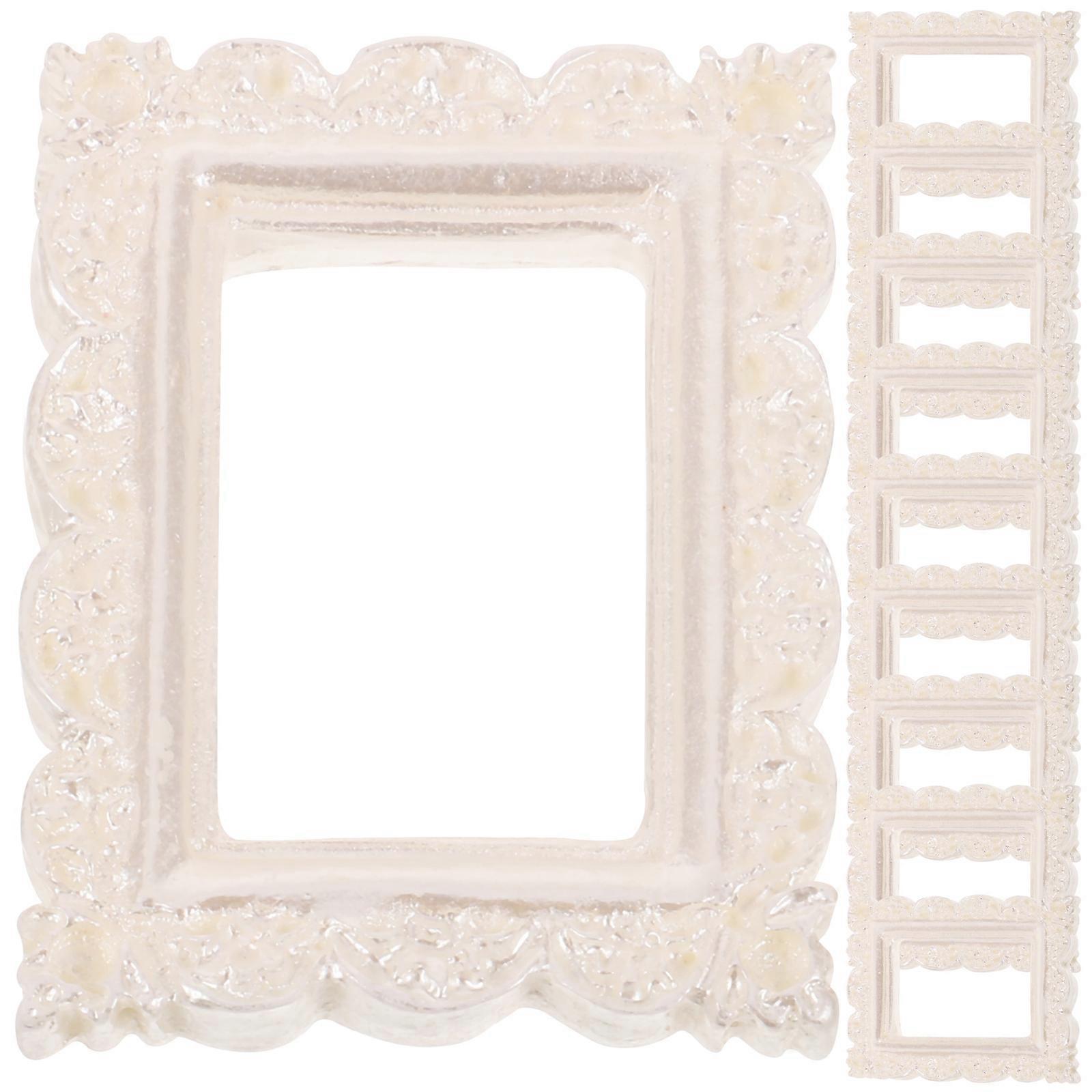10Pcs Mini Photo Frames Photo Picture Display Frames European Style Small Frames