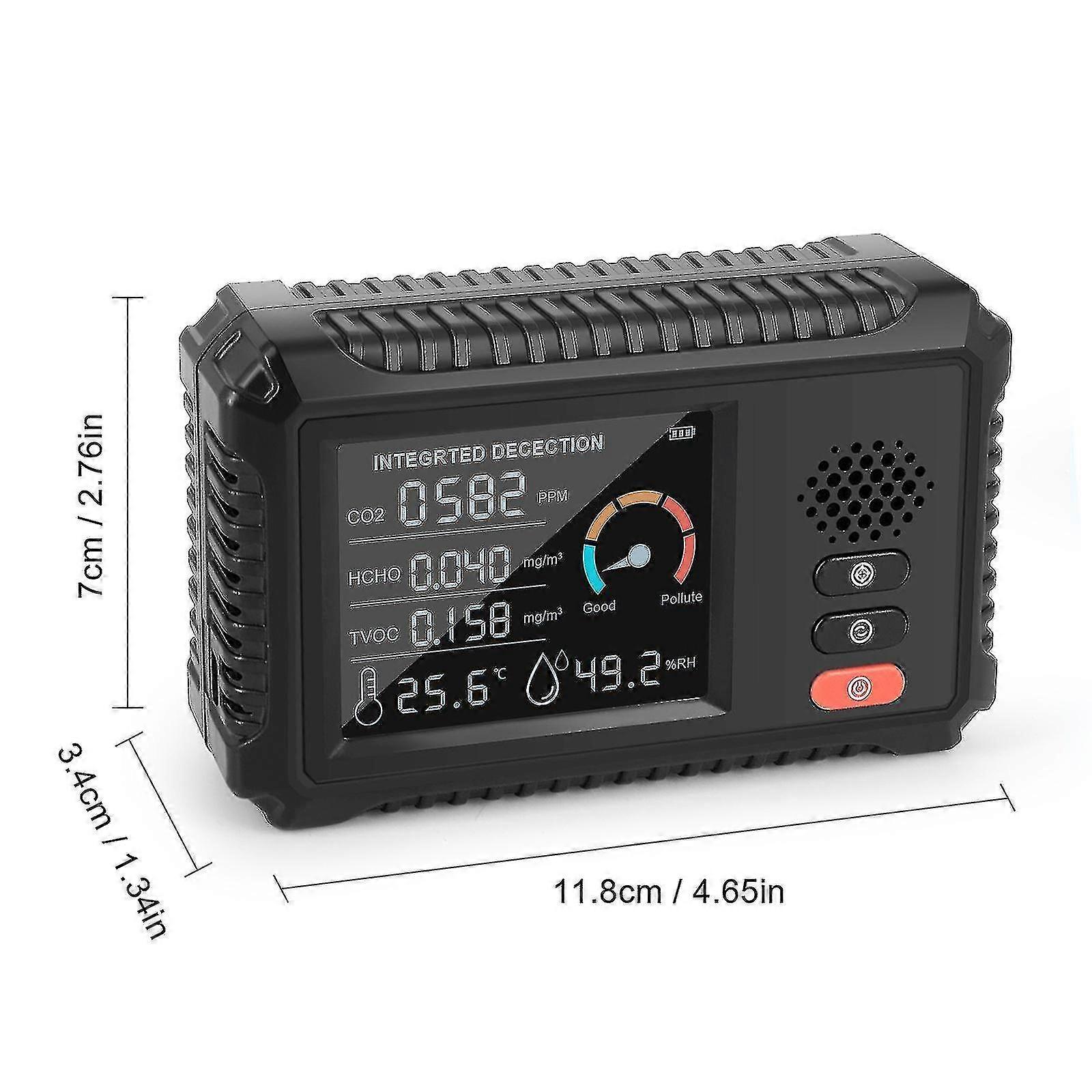 New product,Portable Air Quality Detector Co2 Measurement Digital Temperature Meter Humidity Tester
