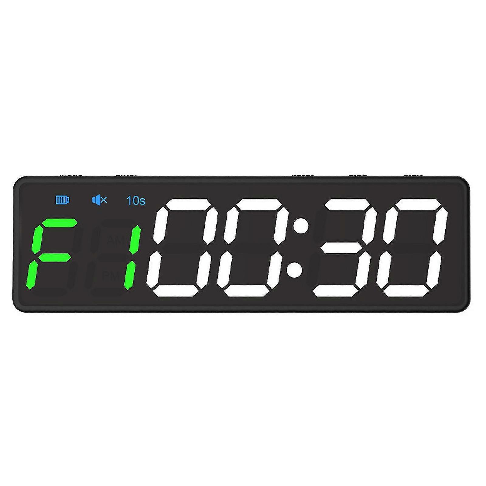 Gym Interval Timer Count Down Up Clock For Training Boxing Workout Fitness Tabat