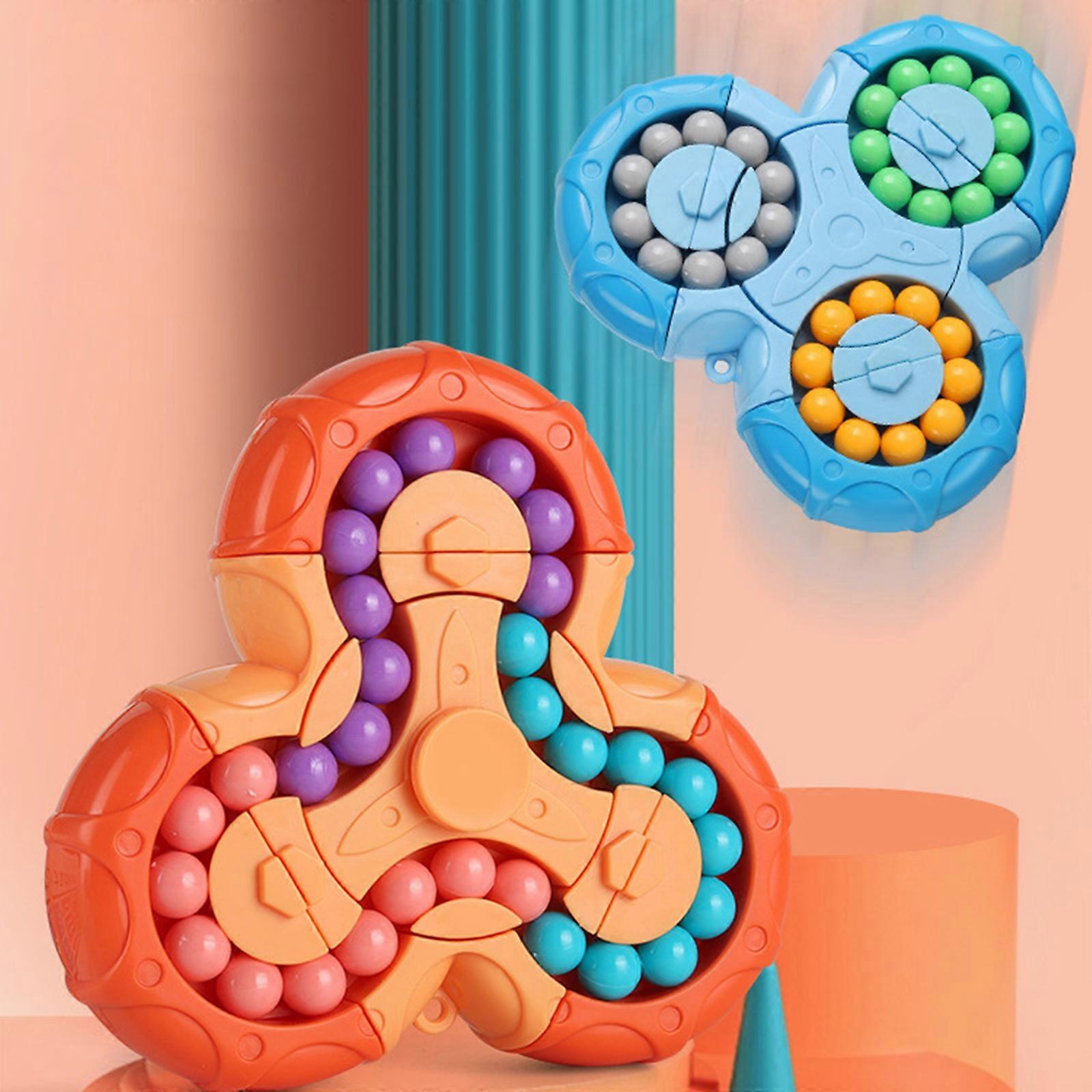 Sechsseitig rotierende Fingerspitze Rubik's Cube Dekompression Interoperable Magic Bean