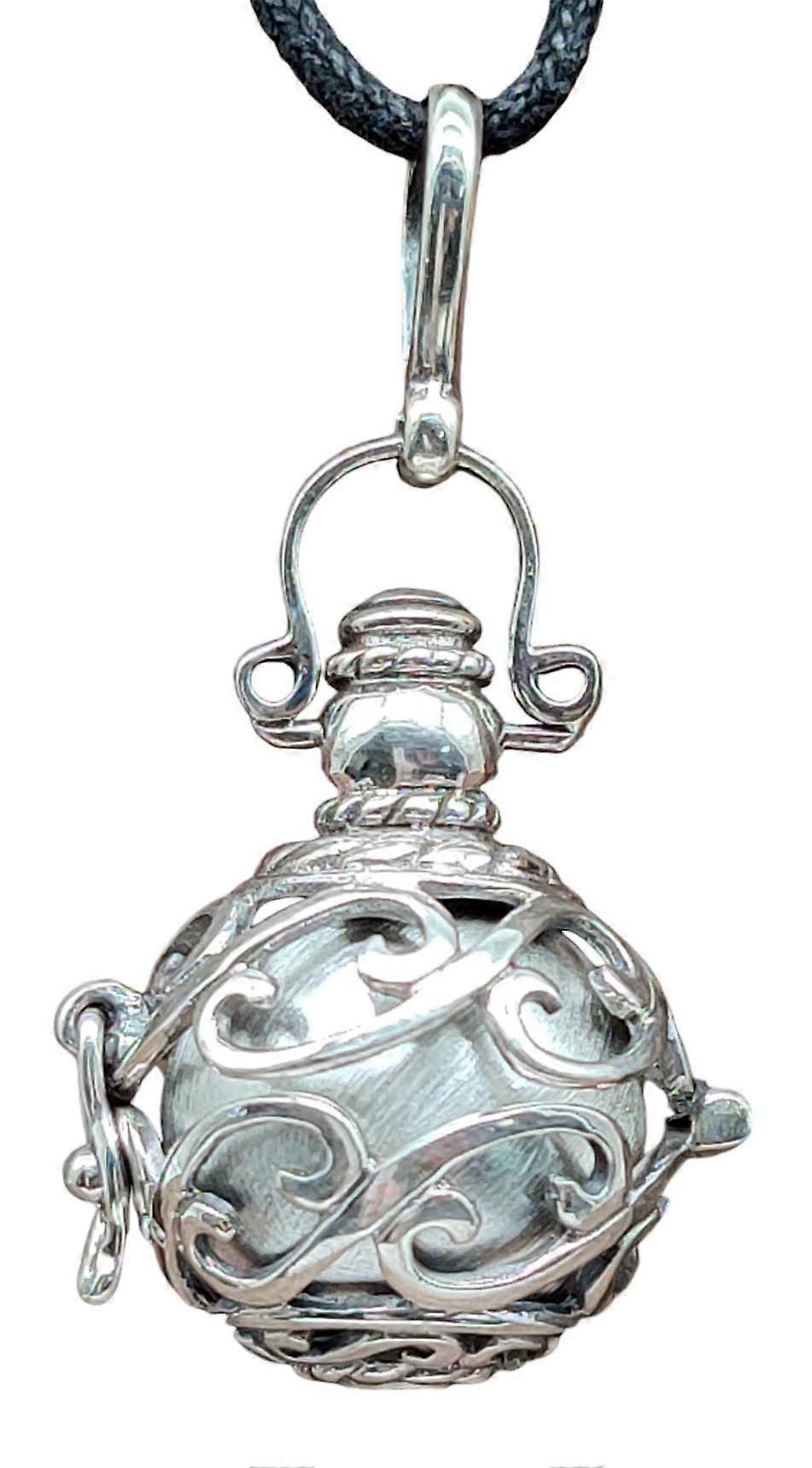 Engelsrufer 194 A con Cadena de Serpiente - Plata