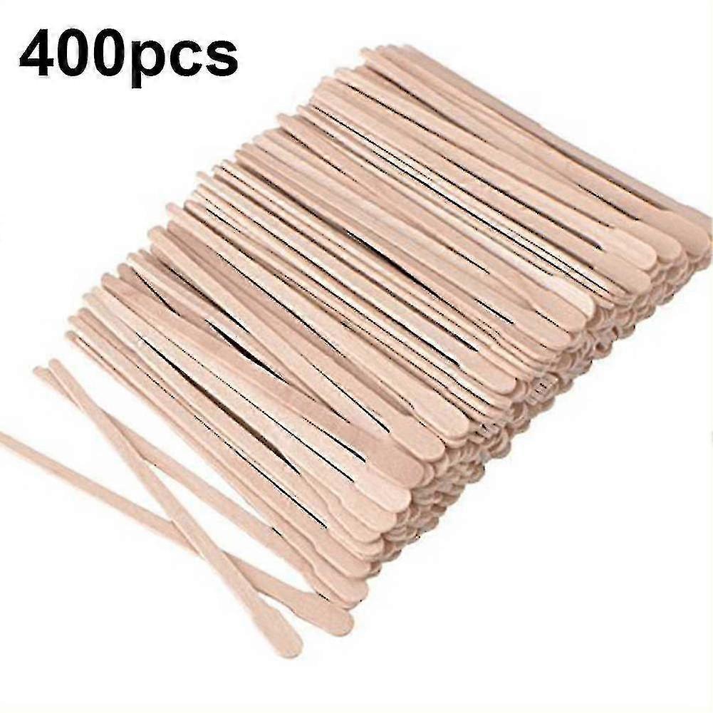 400pcs Waxing Sticks Smooth Tongue Depressor Face Eyebrows Disposable Hair Removal Applicator400pcs Waxing Sticks Smooth Tongue Depressor Face Eyebrow