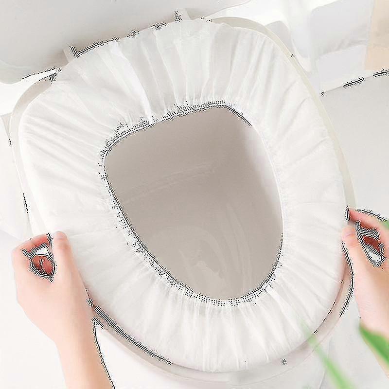 50pcs Alfombras de inodoro desechables